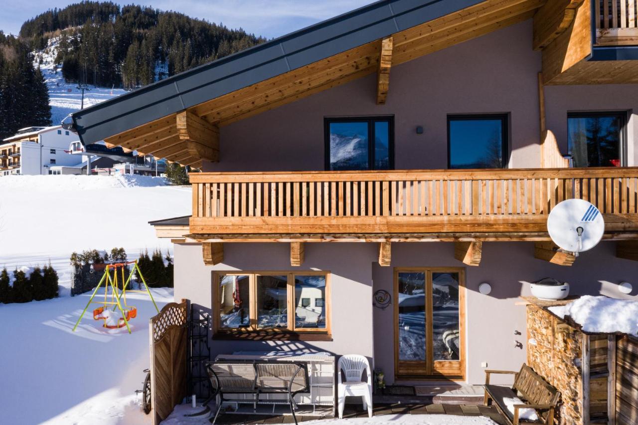 Ski In - Ski Out Panoramaferienhaus Breitmoos Neben Mittelstation Міттерзілль Екстер'єр фото