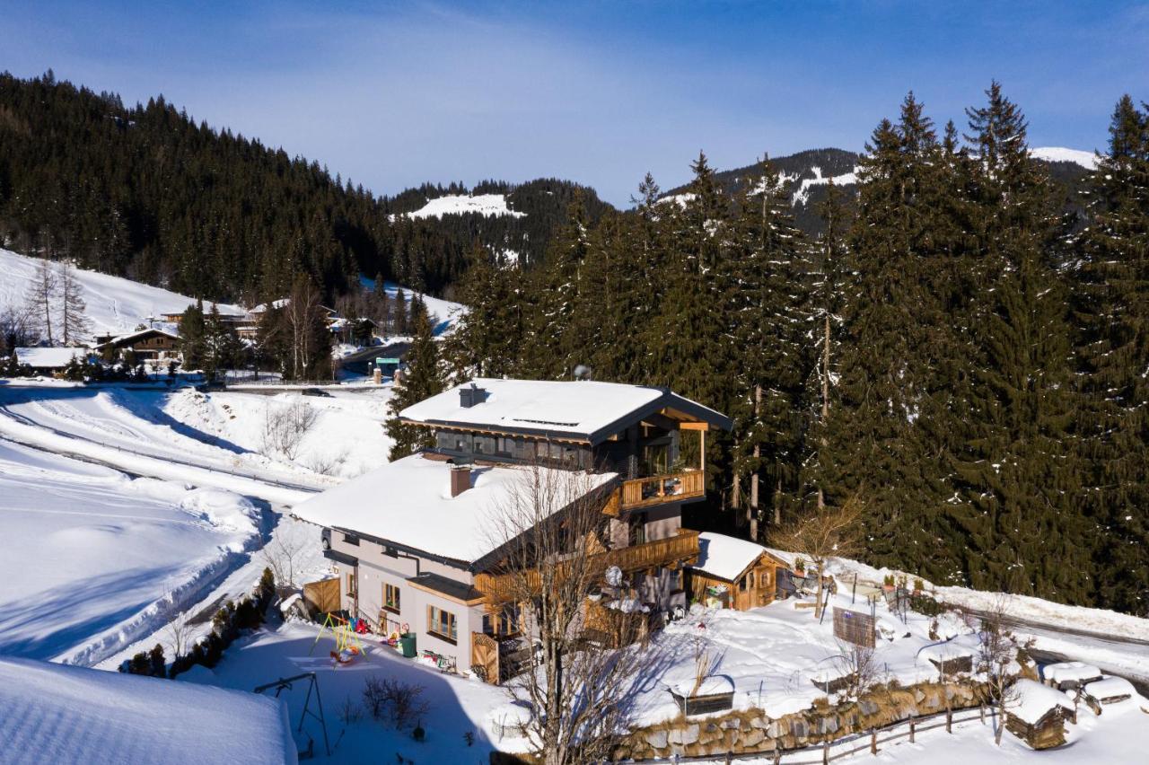 Ski In - Ski Out Panoramaferienhaus Breitmoos Neben Mittelstation Міттерзілль Екстер'єр фото
