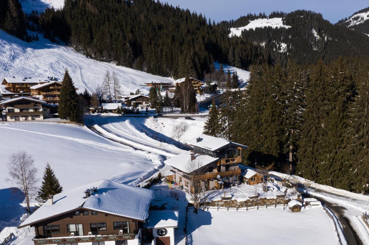 Ski In - Ski Out Panoramaferienhaus Breitmoos Neben Mittelstation Міттерзілль Екстер'єр фото